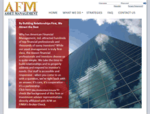 Tablet Screenshot of afm-invest.com